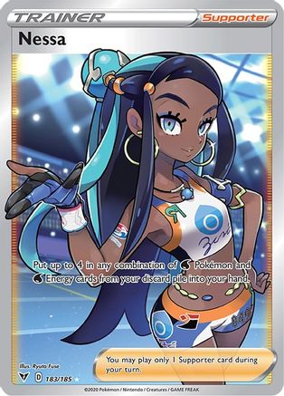 Nessa (Full Art) (183) Holofoil - Vivid Voltage