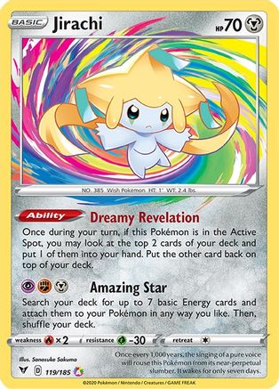Jirachi (119) Holofoil - Vivid Voltage