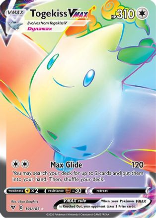 Togekiss VMAX (Secret) (191) Holofoil - Vivid Voltage
