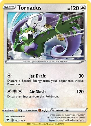 Tornadus (142) Holofoil - Vivid Voltage