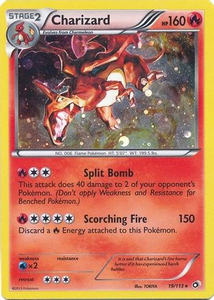 Charizard - 19/113 (Cosmos Holo) (19) Holofoil - Miscellaneous Cards & Products
