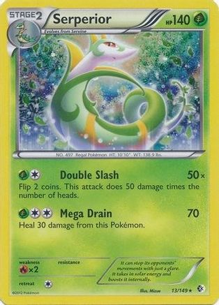 Serperior - 13/149 (Cosmos Holo) (13) Holofoil - Blister Exclusives