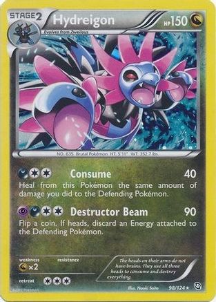 Hydreigon - 98/124 (Cosmos Holo) (98) Holofoil - Blister Exclusives