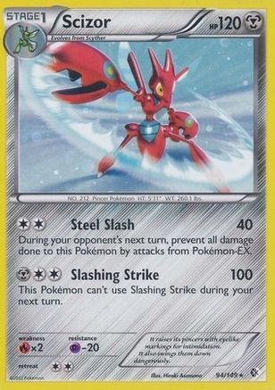 Scizor - 94/149 (Cosmos Holo) (94) Holofoil - Blister Exclusives
