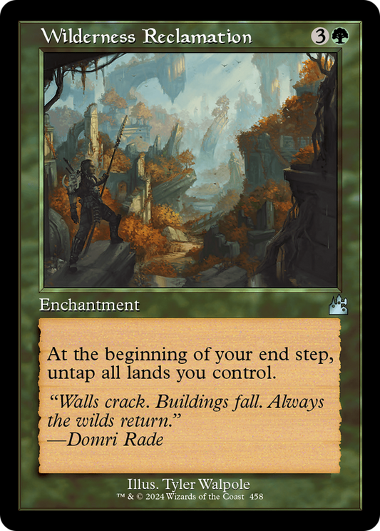 Wilderness Reclamation (Retro Frame) [Ravnica Remastered] Foil