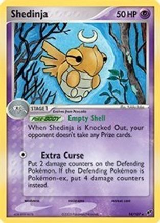 Shedinja - 14/107 (14) - Deck Exclusives