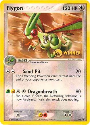 Flygon - 025 (e-League) [Winner] (25) - Nintendo Promos