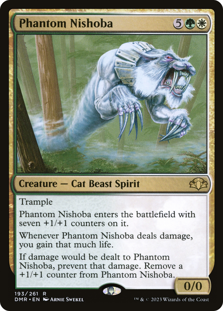 Phantom Nishoba [Dominaria Remastered] | Silver Goblin