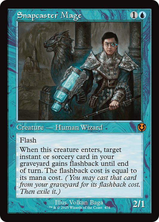 Snapcaster Mage (Retro Frame) Foil (478) - Innistrad Remastered