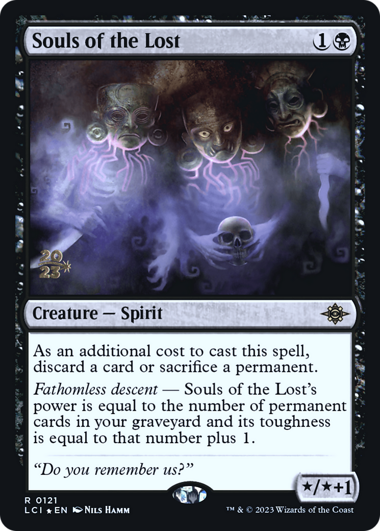 Souls of the Lost [The Lost Caverns of Ixalan Prerelease Cards] | Silver Goblin