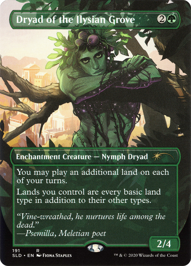 Dryad of the Ilysian Grove (Borderless) [Secret Lair Drop Series]