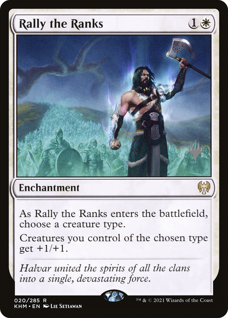 Rally the Ranks (Promo Pack) [Kaldheim Promos]