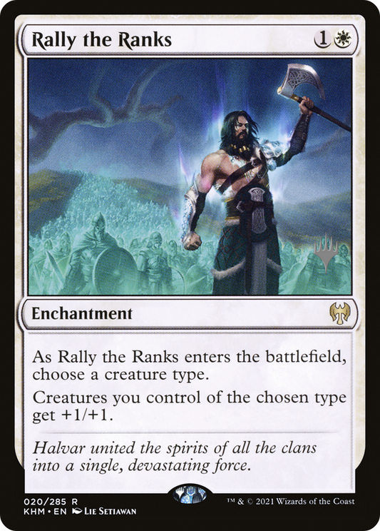 Rally the Ranks (Promo Pack) [Kaldheim Promos]