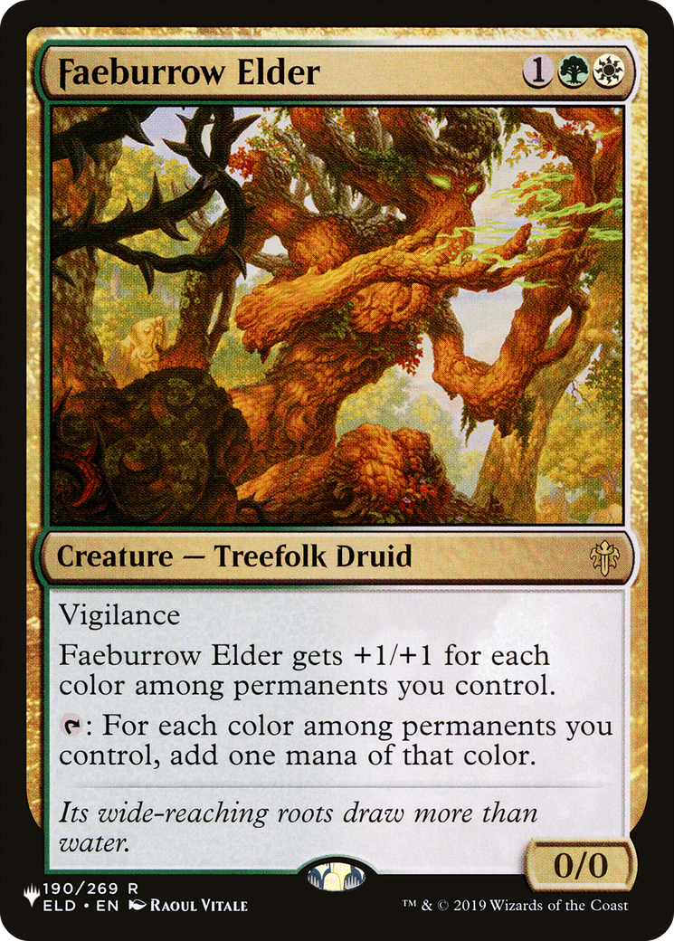 Faeburrow Elder [The List] | Silver Goblin