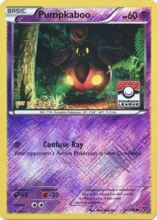 Pumpkaboo - 56/146 (Pokemon League) [1st Place] (56) Reverse Holofoil - League & Championship Cards
