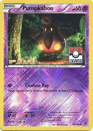 Pumpkaboo - 56/146 (Pokemon League) [3rd Place] (56) Reverse Holofoil - League & Championship Cards