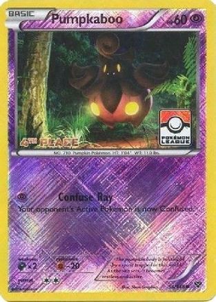 Pumpkaboo - 56/146 (Pokemon League) [4th Place] (56) Reverse Holofoil - League & Championship Cards