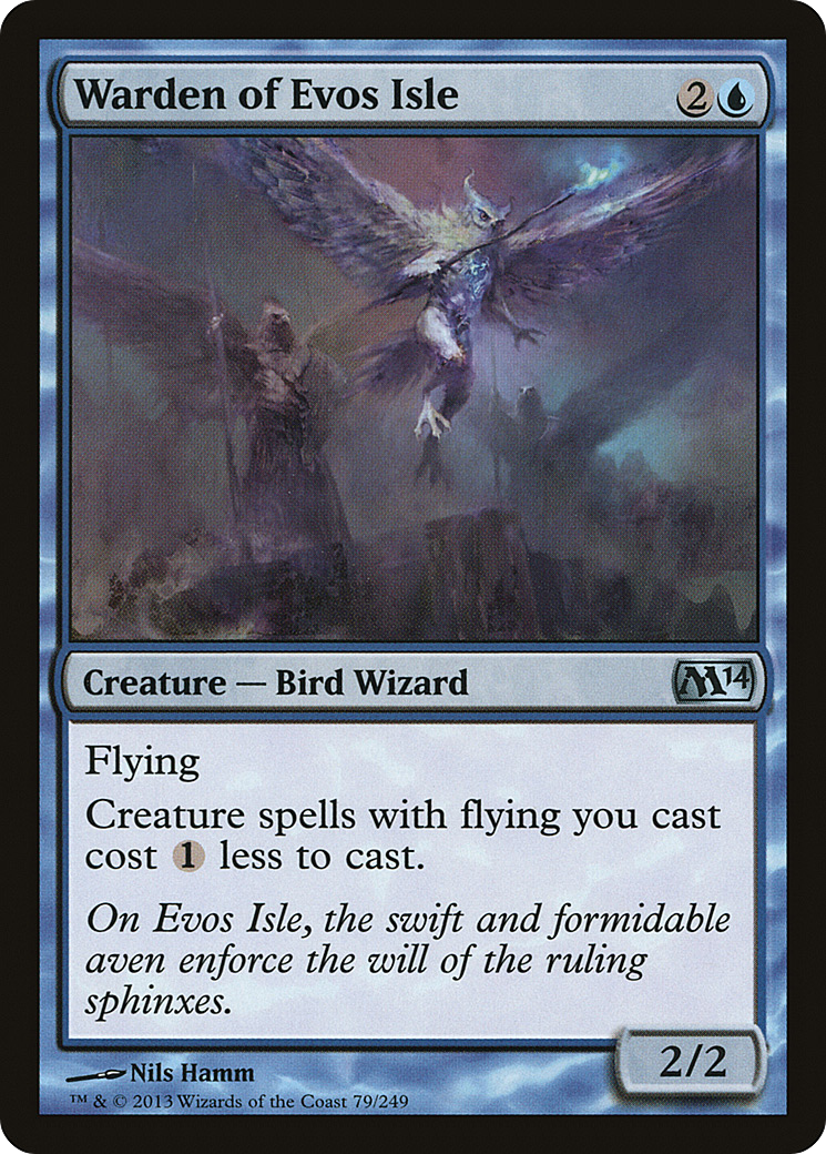 Warden of Evos Isle [Magic 2014] | Silver Goblin