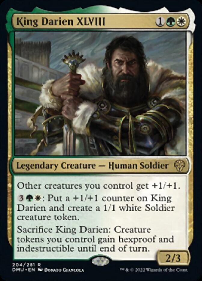 King Darien XLVIII [Dominaria United] | Silver Goblin