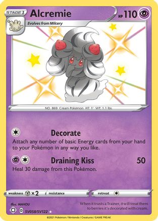 Alcremie (SV058) (Shiny Vault) Holofoil - Shining Fates