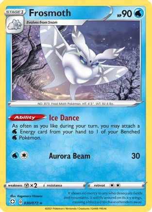 Frosmoth (30) Holofoil - Shining Fates