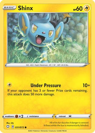 Shinx (031/072) [Sword & Shield: Shining Fates] | Silver Goblin