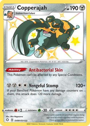 Copperajah (SV091) (Shiny Vault) Holofoil - Shining Fates