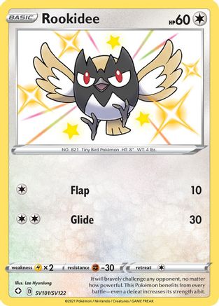 Rookidee (SV101) (Shiny Vault) Holofoil - Shining Fates