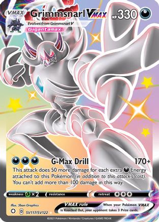 Grimmsnarl VMAX (SV117) (Shiny Vault) Holofoil - Shining Fates