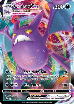 Crobat VMAX (045/072) [Sword & Shield: Shining Fates] | Silver Goblin