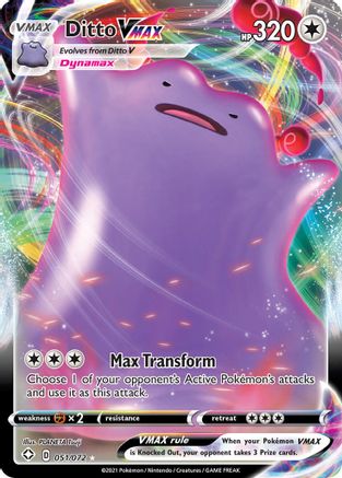 Ditto VMAX (51) Holofoil - Shining Fates
