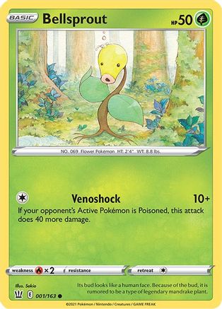Bellsprout (1) - Battle Styles