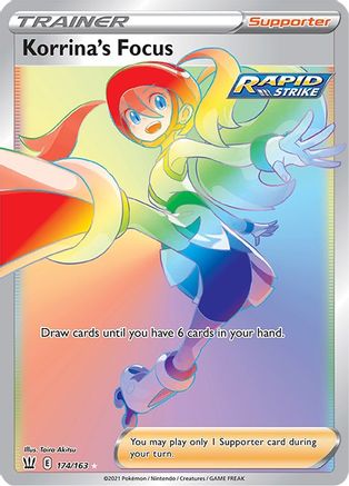 Korrina's Focus (Secret) (174) Holofoil - Battle Styles