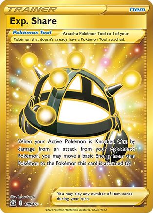 Exp. Share (Secret) (180) Holofoil - Battle Styles