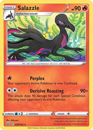 Salazzle (28) - Battle Styles