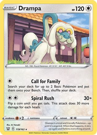 Drampa (119) - Battle Styles