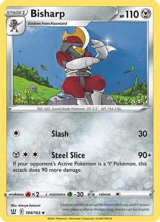 Bisharp (104) - Battle Styles