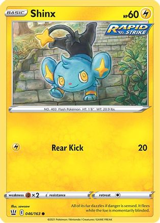 Shinx (46) - Battle Styles