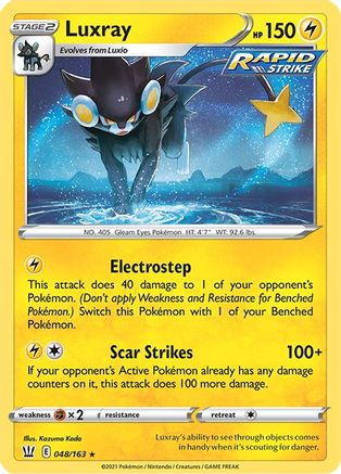 Luxray (48) Holofoil - Battle Styles