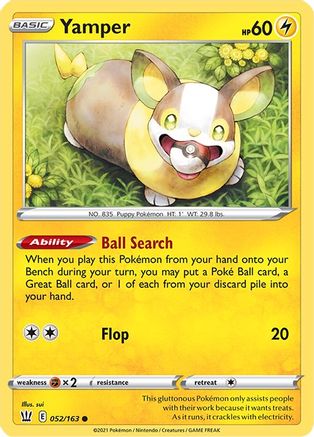 Yamper (52) - Battle Styles