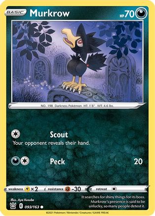Murkrow (93) - Battle Styles