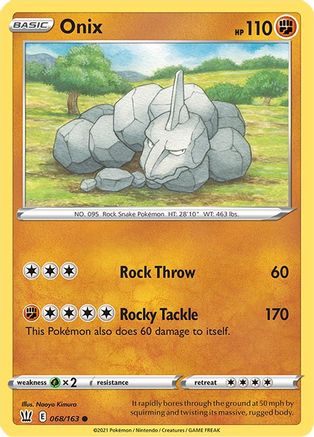 Onix (68) - Battle Styles