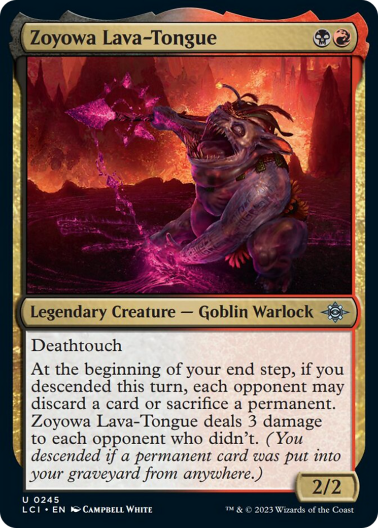 Zoyowa Lava-Tongue [The Lost Caverns of Ixalan] | Silver Goblin