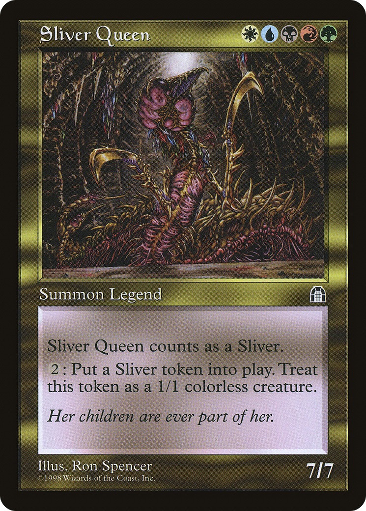 Sliver Queen [Stronghold] | Silver Goblin