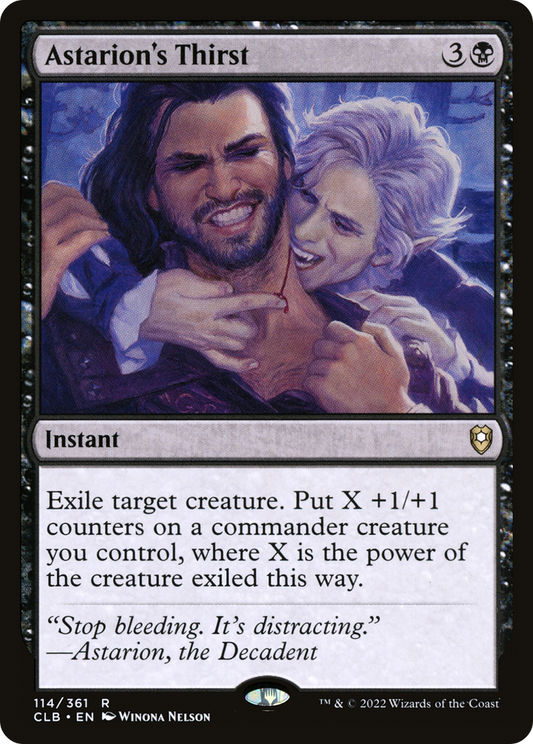 Astarion's Thirst [Commander Legends: Battle for Baldur's Gate]