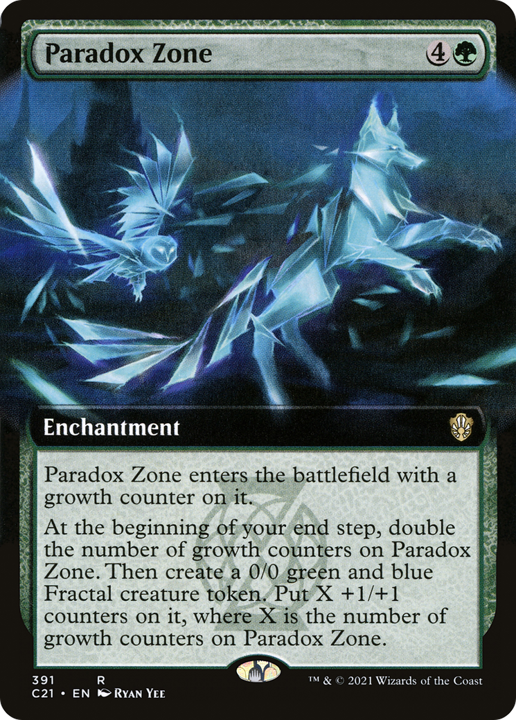 Paradox Zone (Extended Art) [Commander 2021] | Silver Goblin