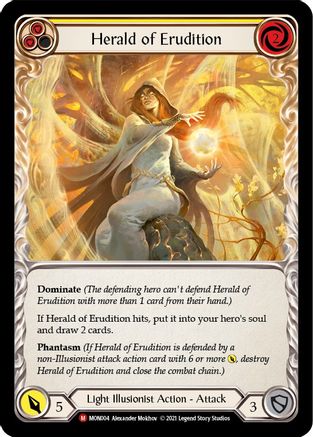 Herald of Erudition (MON004) Unlimited Edition  - Monarch