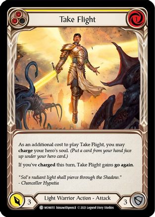 Take Flight (Yellow) (MON055) - Monarch Unlimited Edition | Silver Goblin