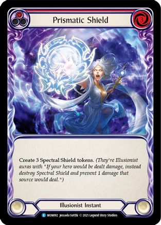 Prismatic Shield (Red) Unlimited Edition  (MON092) - Monarch
