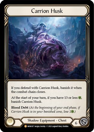 Carrion Husk (MON187) Unlimited Edition Rainbow Foil - Monarch